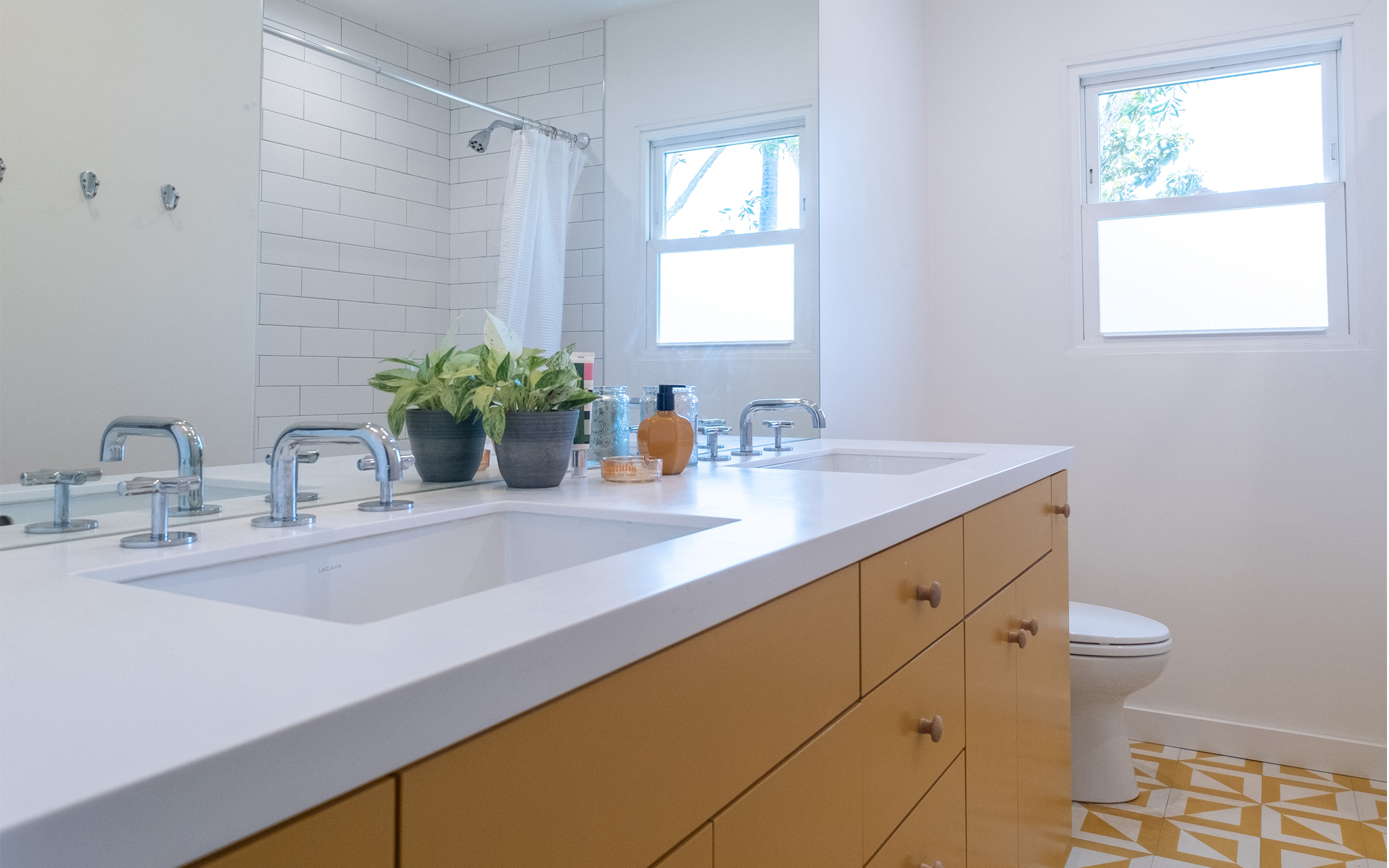 Newly built ADU bathroom