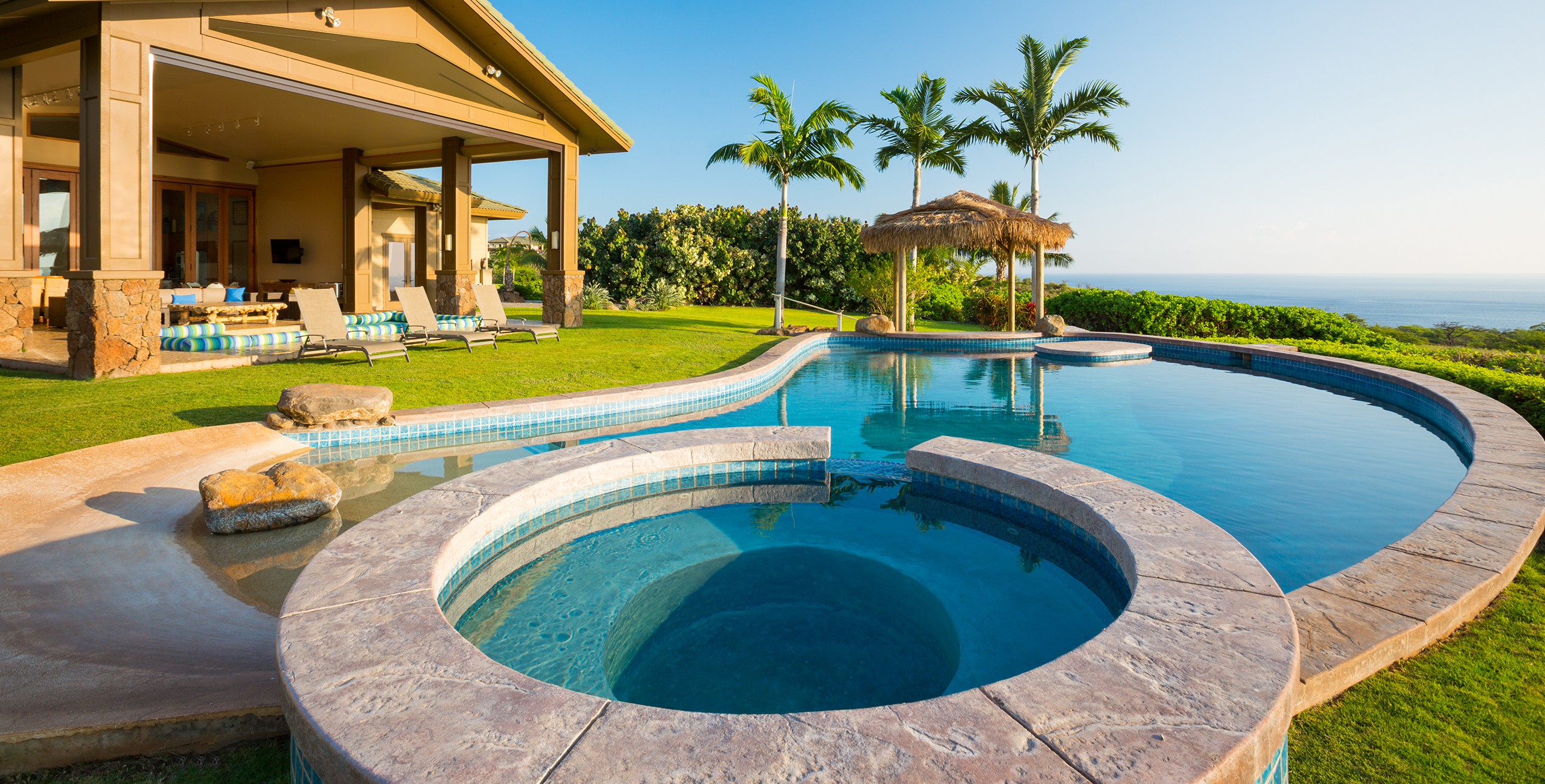 Completed custom pool project