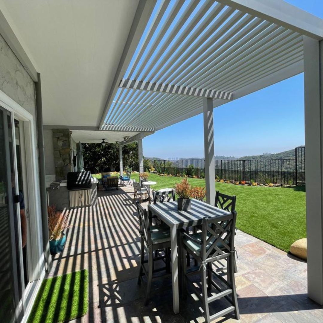Brustor pergola partnership installation