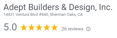 Adept Builders Google Reviews
