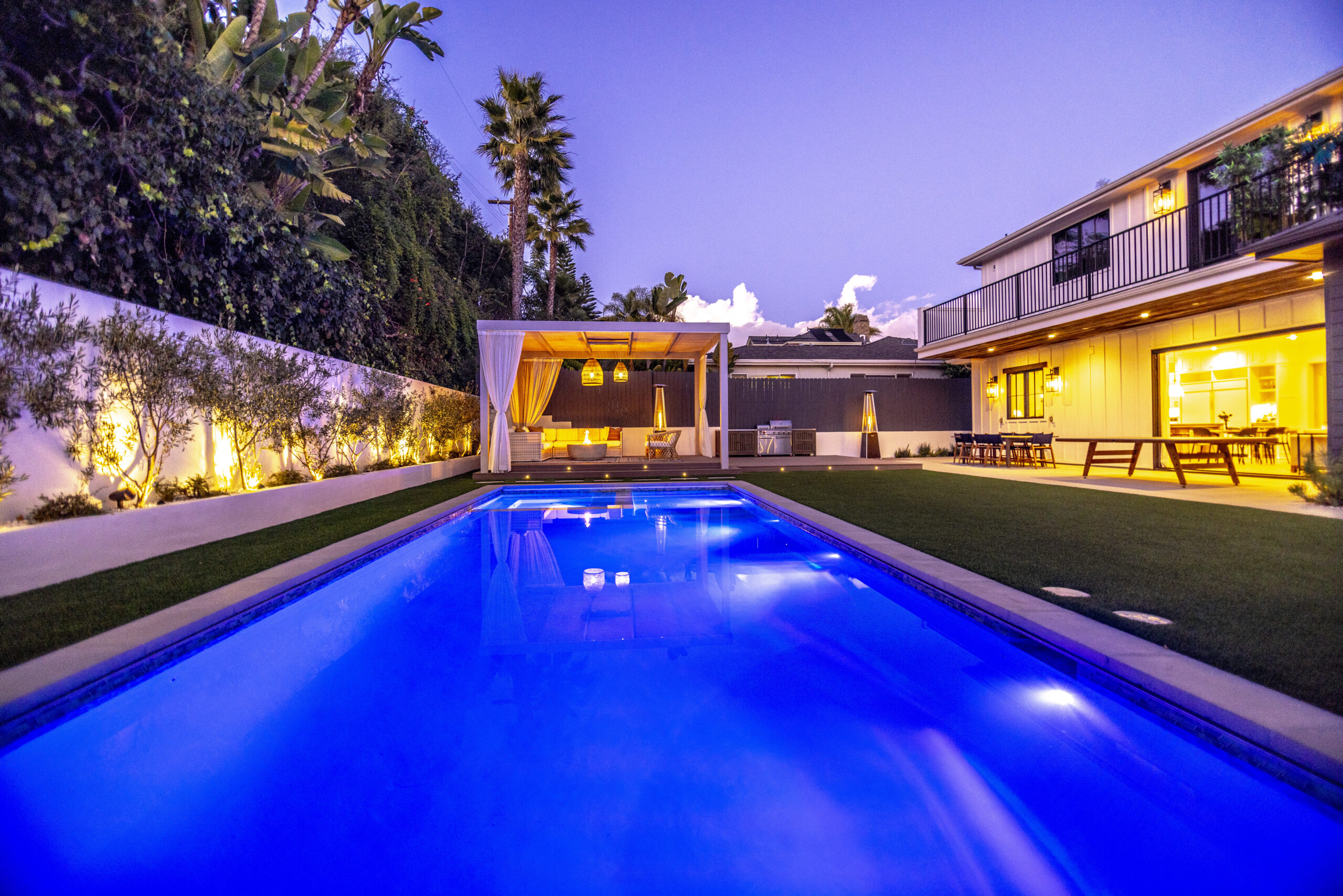 Pool deck and patio design