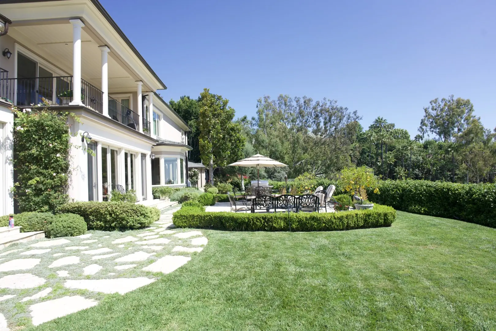 Landscape design project in Los Angeles